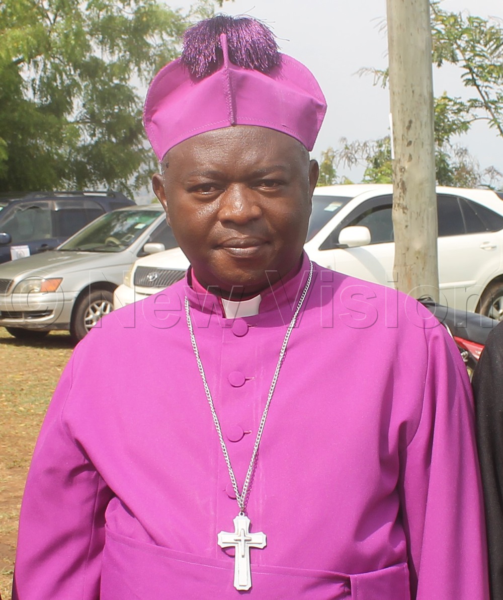 The South Rwenzori Diocese Anglican Bishop, Rt. Rev. Nason Baluku. (Credit: Samuel Amanyire)