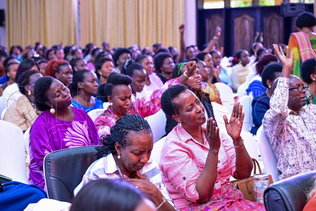 Allen Catherine Kagina (centre), the former Executive Director of the Uganda National Roads Authority (UNRA) in attendance at the conference.