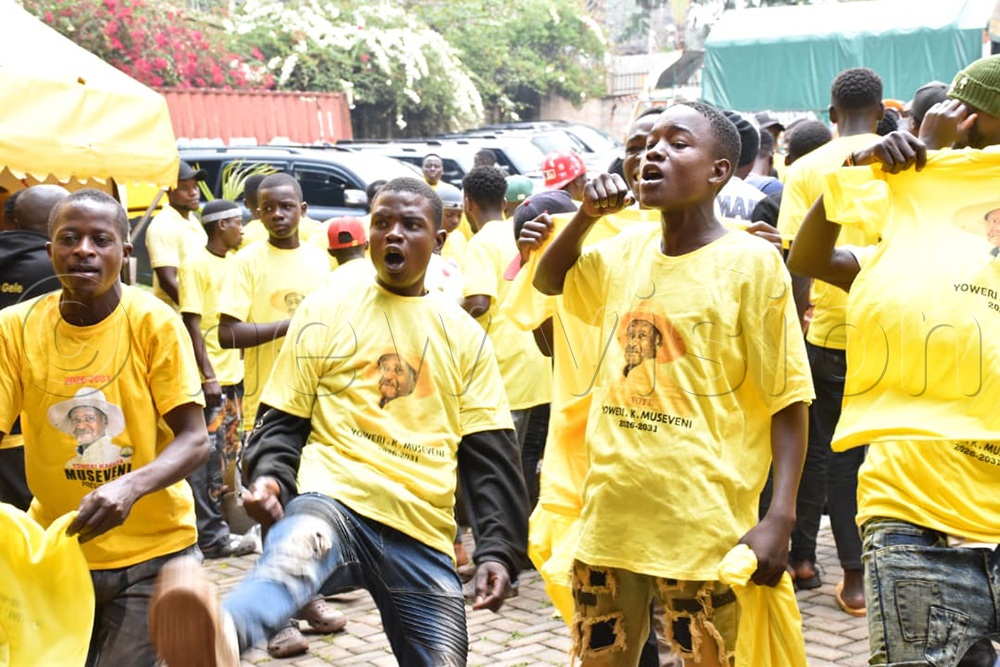 Tanga groups will move in every part of the country, canvassing support for President Museveni, who is the party's presidential flag-bearer. (Credit: Simon Peter Tumwine)