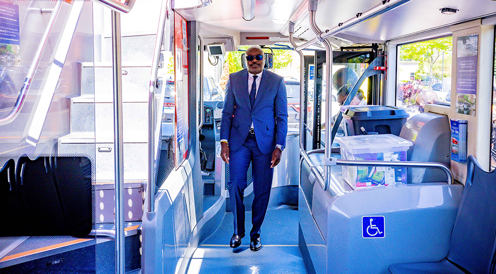 The Canadian bus known as Lady Dive which was branded with Ugandan tourism attractions to showcase the beauty of the Pearl of Africa as part of the branding and marketing strategy to increase visibility and drive the tourism numbers from Canada to Uganda