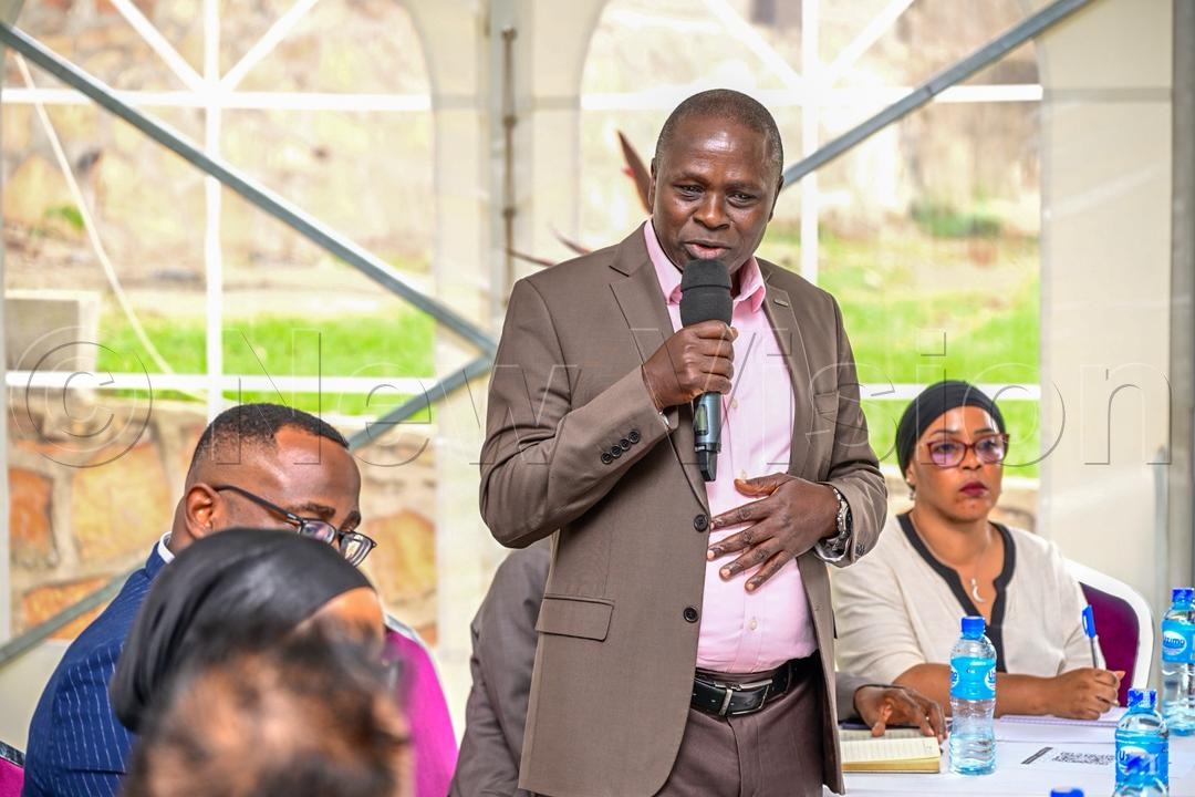 Kiyimba Joseph, CEO Ambiance and Ambiance tree farms. (Credit: Miriam Namutebi)