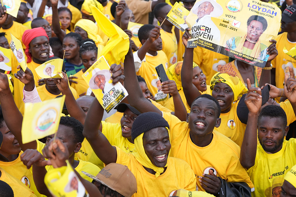 NRM supporters at the rally. (PPU)