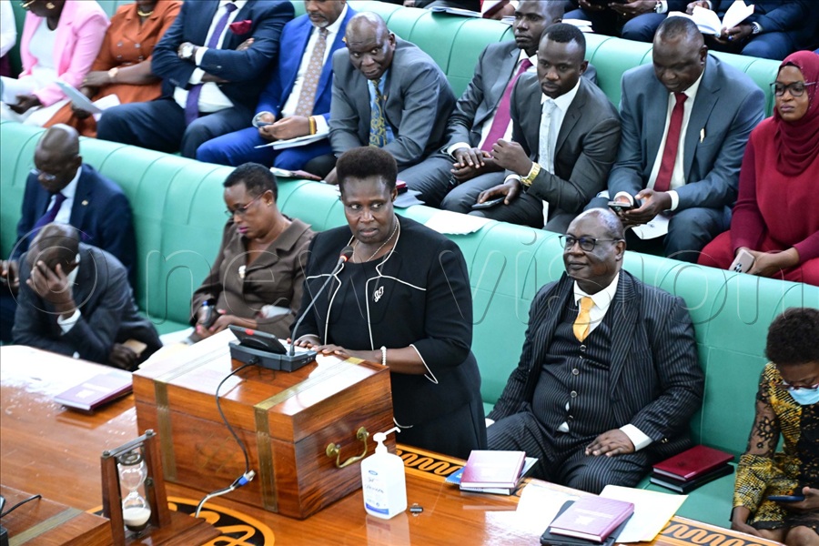 During the debate on the loan request, Vice President Jessica Alupo urged the House to support the motion so that government implements the water for production policy for coffee growers, bearing in mind that coffee has a stable global market with potential to provide sustainable income for households.