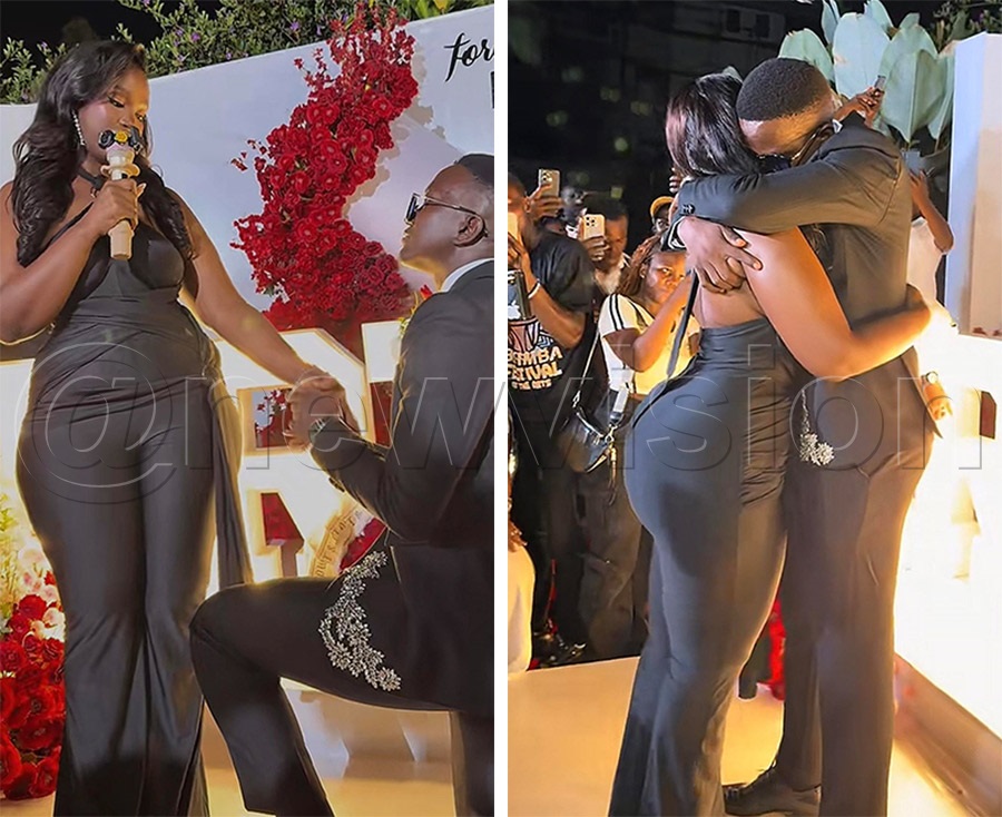 Chicken Chicken proposes amid Bad Black's shocking speech