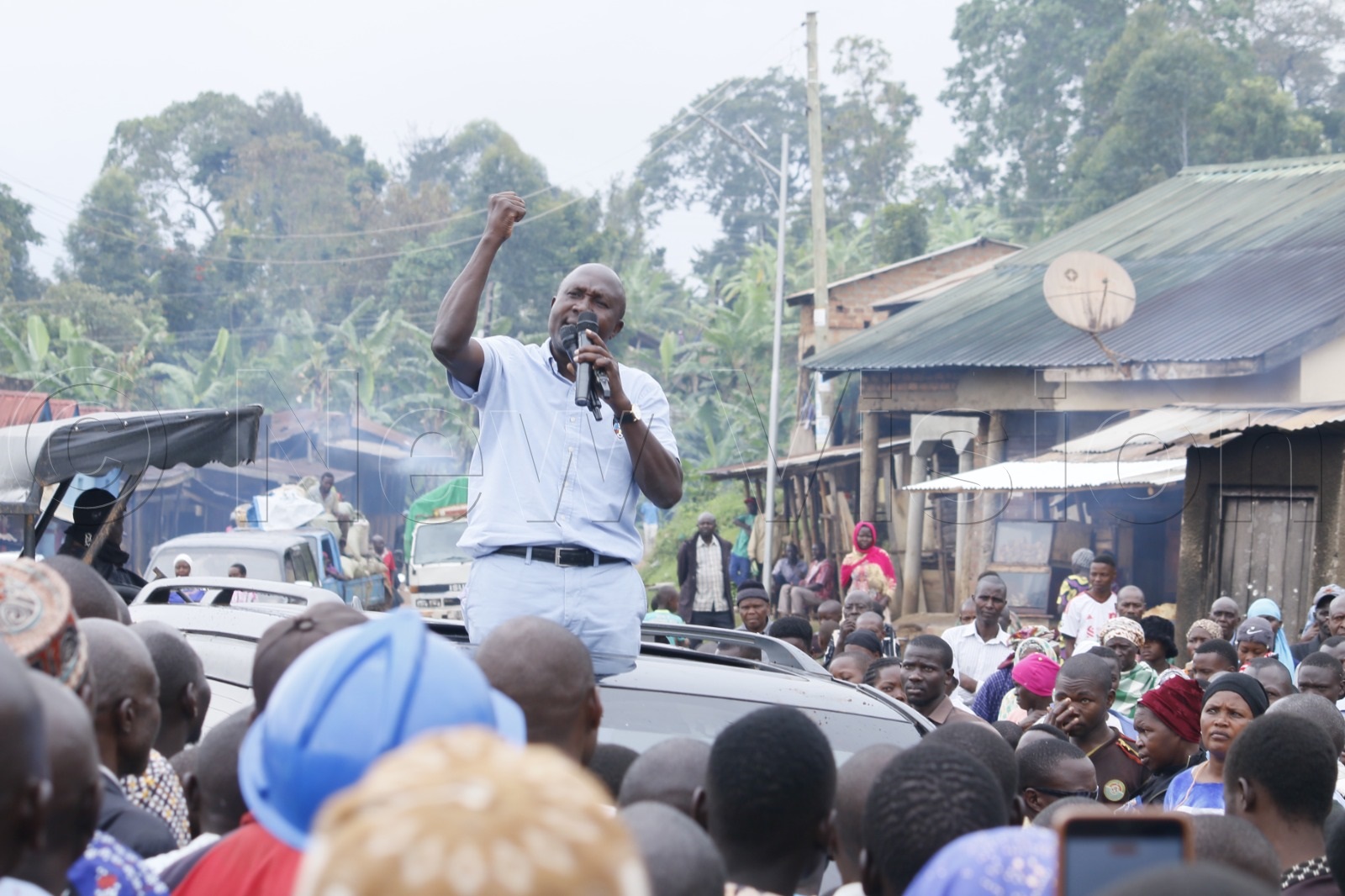 Forum for Democratic Change (FDC) candidate Nandala Mafabi.