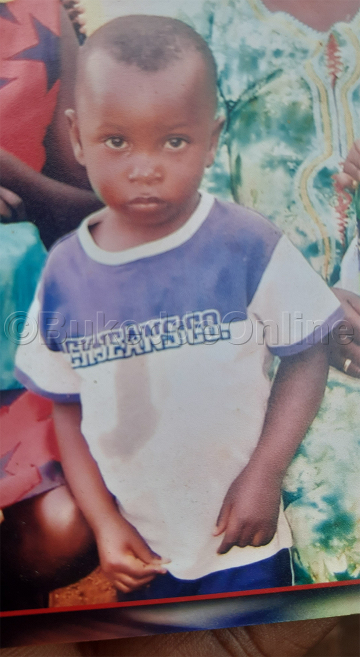 Omungenzi Aaron Katimbo nga bw'abadde afaanana