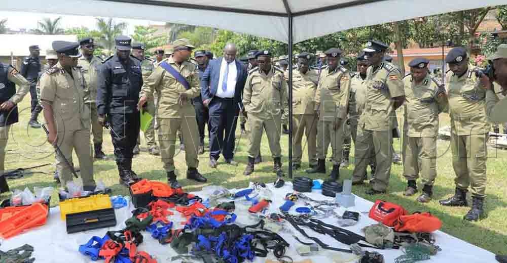 Improving the welfare, housing, and health facilities at Nsambya Police Barracks requires urgent modernisation to uplift officers' living conditions and boost morale, the IGP observed. (Credit: Paul Kiwuuwa)