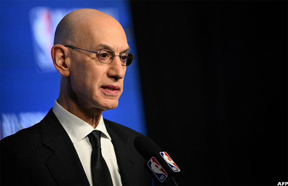 NBA commissioner Adam Silver said there is nothing more important for the league and its fans than the integrity of the competition. (AFP)
