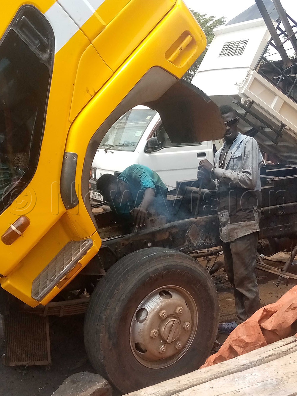 Why it is dangerous to weld damaged car chassis Bukedde Online