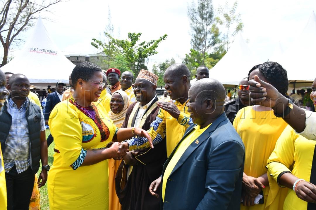 Ofono Opondo n’abalala Nga baaniriza sipiika Among e Tororo