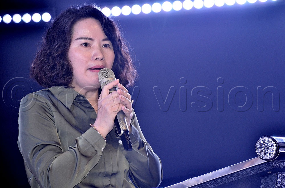 Speaking at the event, CHINT and OPPEIN Uganda managing director Namutebi Shi described the dinner as a moment to pause, reflect and express gratitude. (Credit: Ronnie Kijjambu)