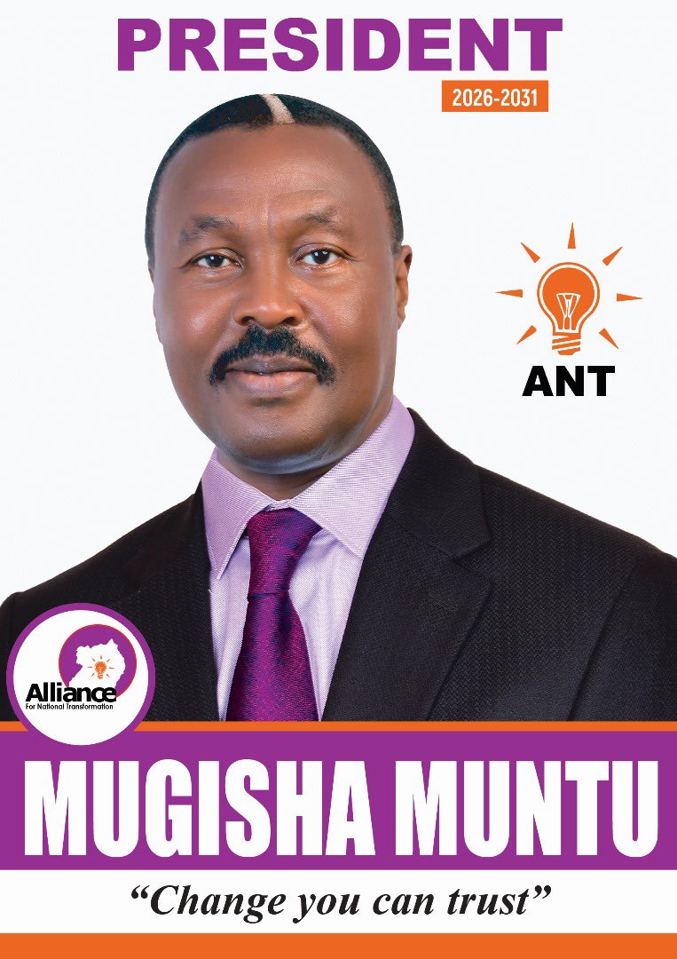 Muntu's official campaign poster. 