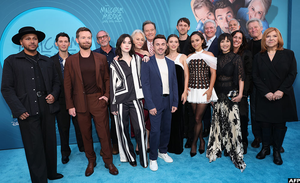 Actors and actresses attend Hulu's "Malcolm in the Middle: Life's Still Unfair" premiere at the DGA theater in New York on April 7, 2026