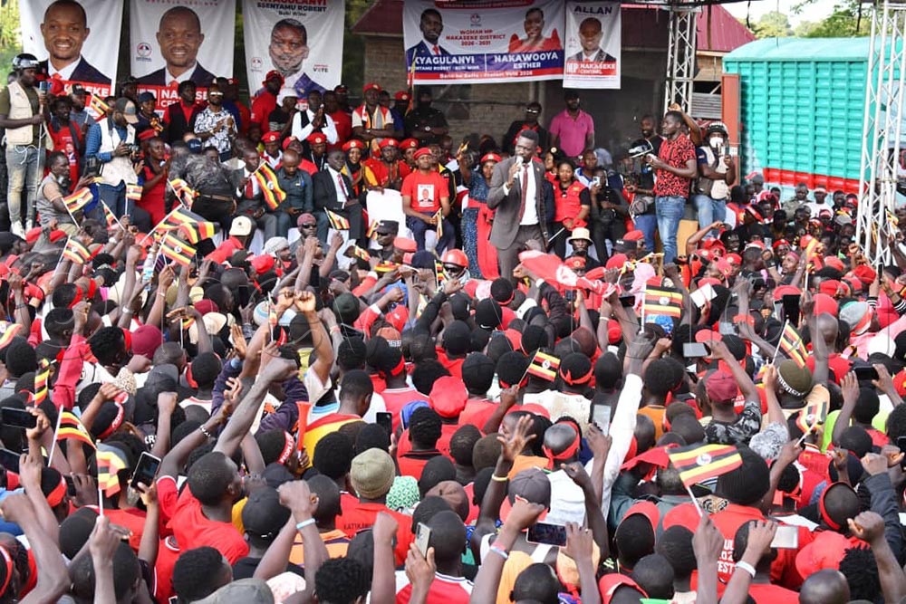 Kyagulanyi is widely seen as incumbent President Yoweri Museveni’s main challenger in the lead-up to the general election. (Credit: