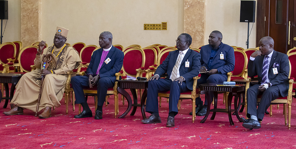 Leaders of Teso sub-region during the meeting at State House Entebbe with President Museveni. (PPU)