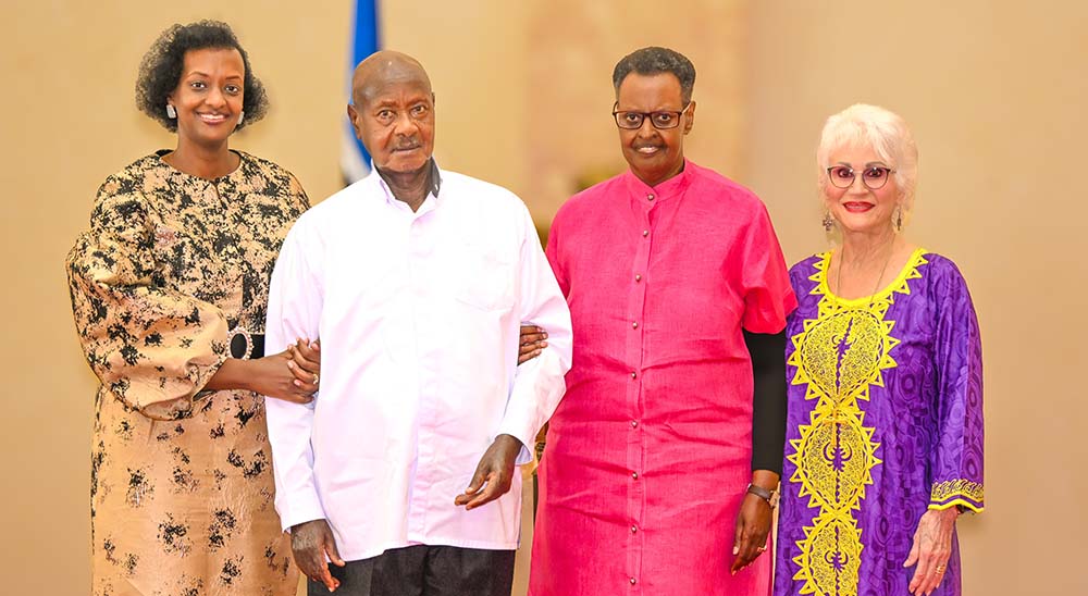 First Lady Maama Janet warmly recalled the visit of Dr. Osborn&rsquo;s late mother to Uganda, describing it as a precious and memorable spiritual experience for their family.