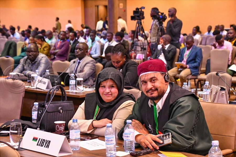 Libyan delegates were present during the event