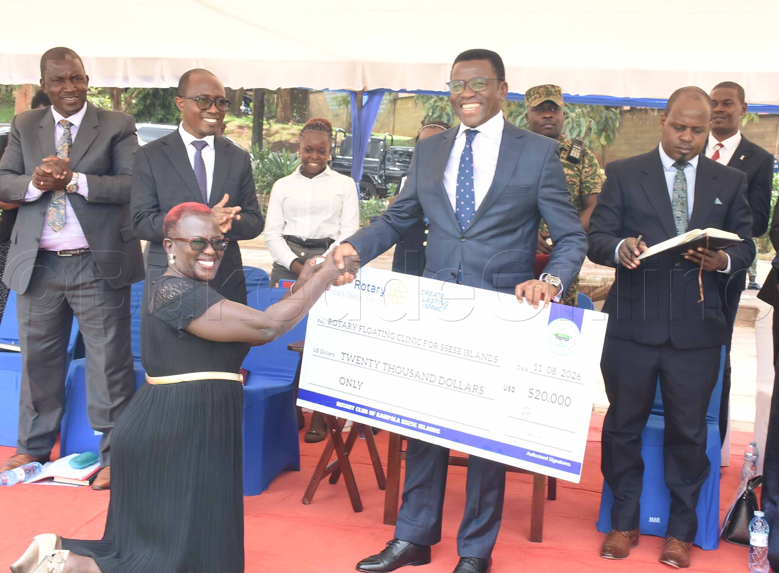 Bannalotale aba Kampala Ssese Islands nga bawaayo ceeke ya bukadde 76