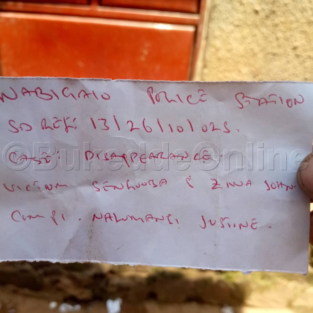 Ffayiro y'omusango gwe baggula ku poliisi