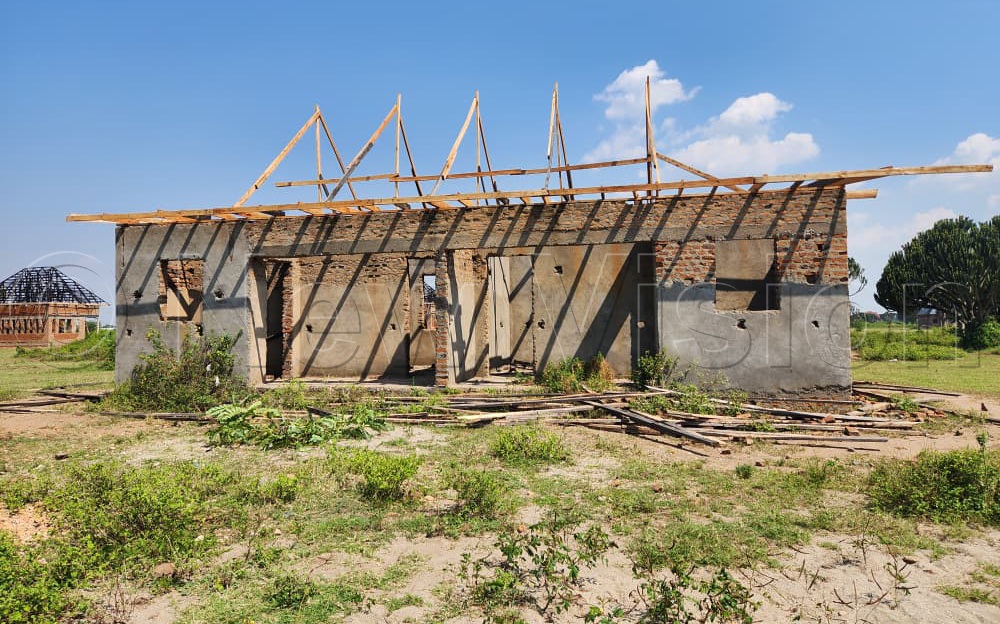 Sh46m teachers' quarters at Hamukungu Secondary School in Lake Katwe Sub-county, Kasese District. (Credit: Lawrence Mulondo)