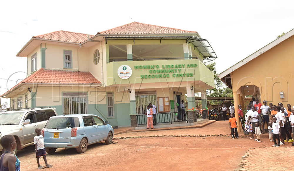 The women library and resource centre located in Bardege-Layibi Division in Gulu City. (Photo by Claud Omona) 