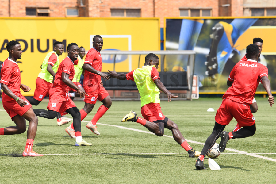 PICTORIAL Uganda Cranes Training Ahead Of The 2022 FIFA World Cup 