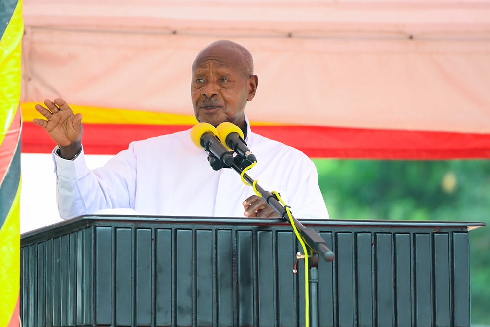 Museveni also used the occasion to highlight the importance of economic transformation through household participation in productive activities.