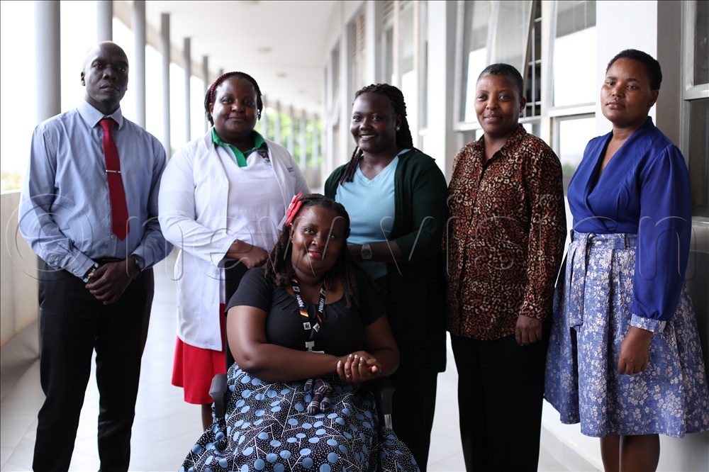 Some of the 27 health workers who were part of the one week long training