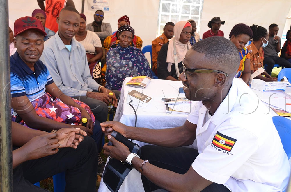 Several turned up for Mbarara Prisons' free medical camp. (Credit: Abdulkarim Ssengendo)