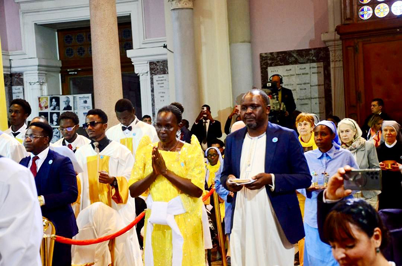 Ugandan catholic delegation in Algeria. (Courtesy)