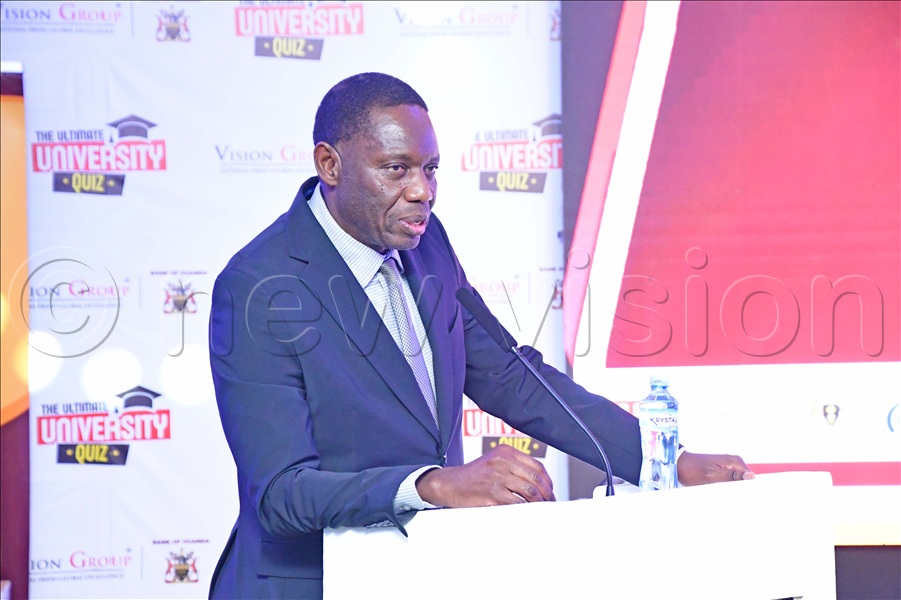 The Governor Bank of Uganda, Michael Atingi Ego.