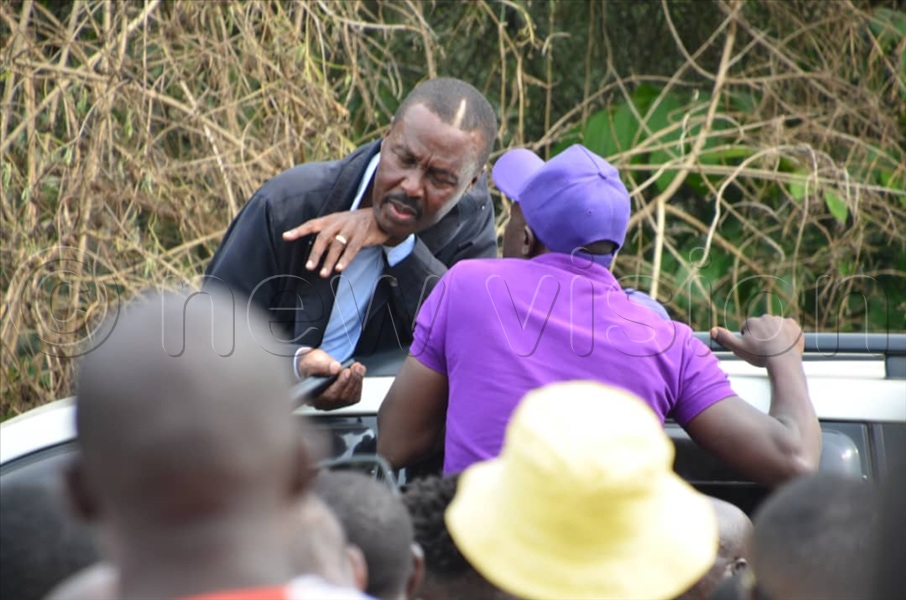 For a moment, the question seemed to catch Muntu off guard. "Are women beating their men?” he asked. (All Photos by Stuart Yiga)