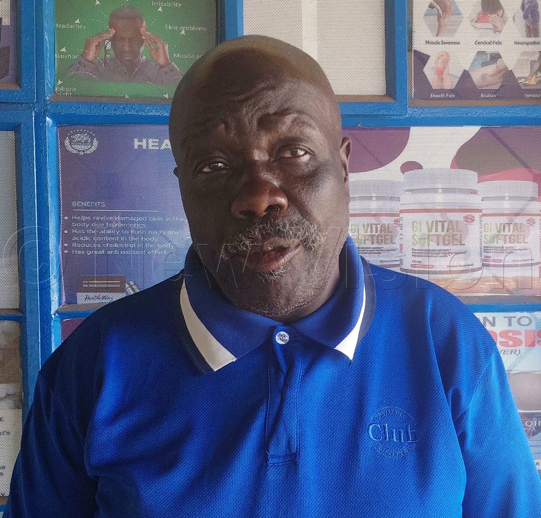 Dr Isaac Atiku, a retired public health expert and minister of health in the Lugbara cultural institution. (Photo by Robert Adiga)