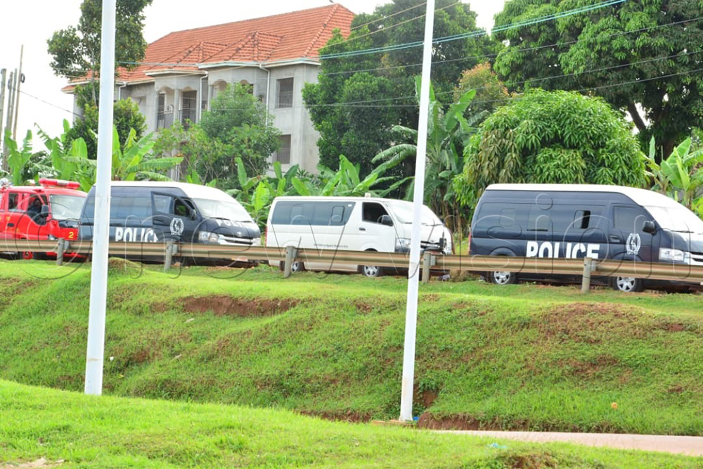 The security operation targeting outgoing Speaker of Parliament Anita Among has widened significantly, with investigators expanding their search to a residence in Ntinda, Nakawa division, and another property in Kigo. (Photo by Alfred Ochwo)