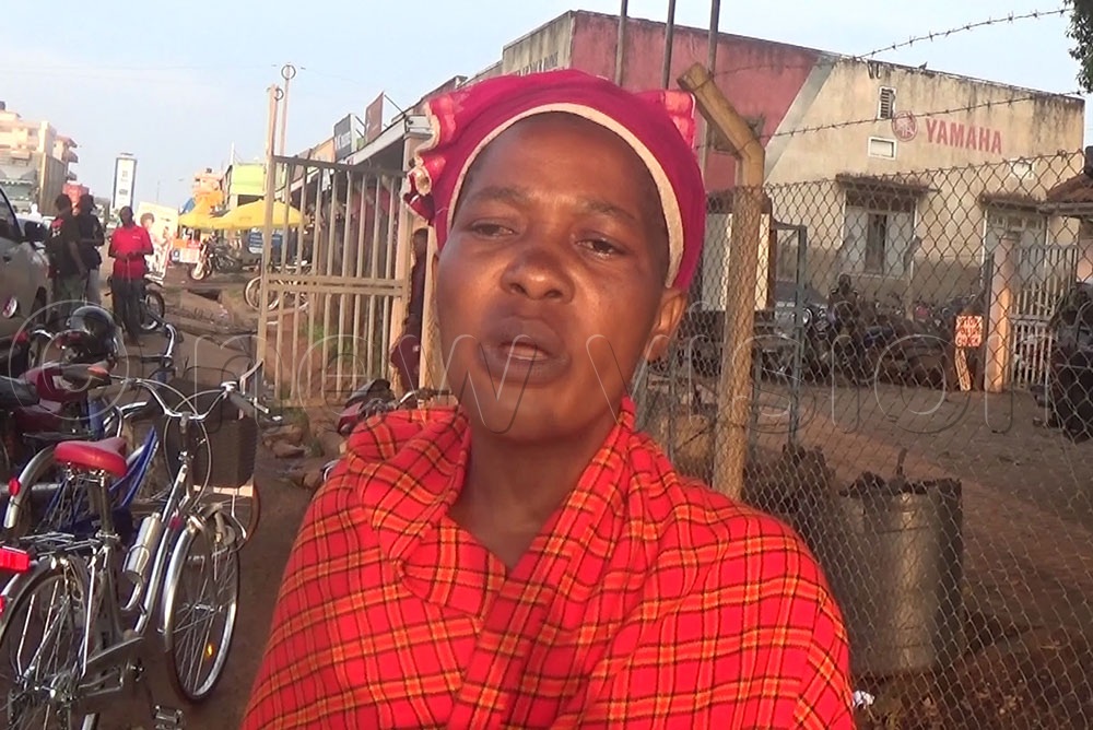 Nasozi said the money lenders raided their home at 7am and began demolishing doors and windows, removing all household property, including beds, clothes and a fridge, among others. (Credit: Ivan Wakibi)