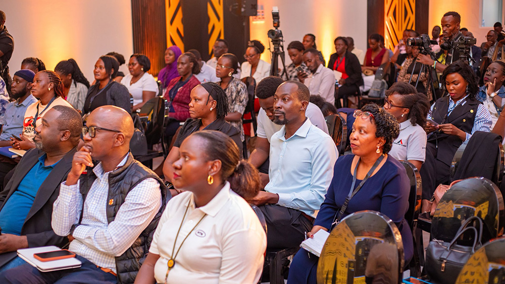 Some of the women who lead small businesses being briefed about the programme. (Photo by Ali Twaha)