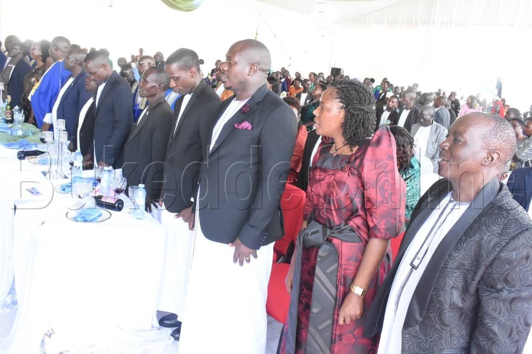 Abamu ku b'ebitiibwa abeetabye ku mukolo