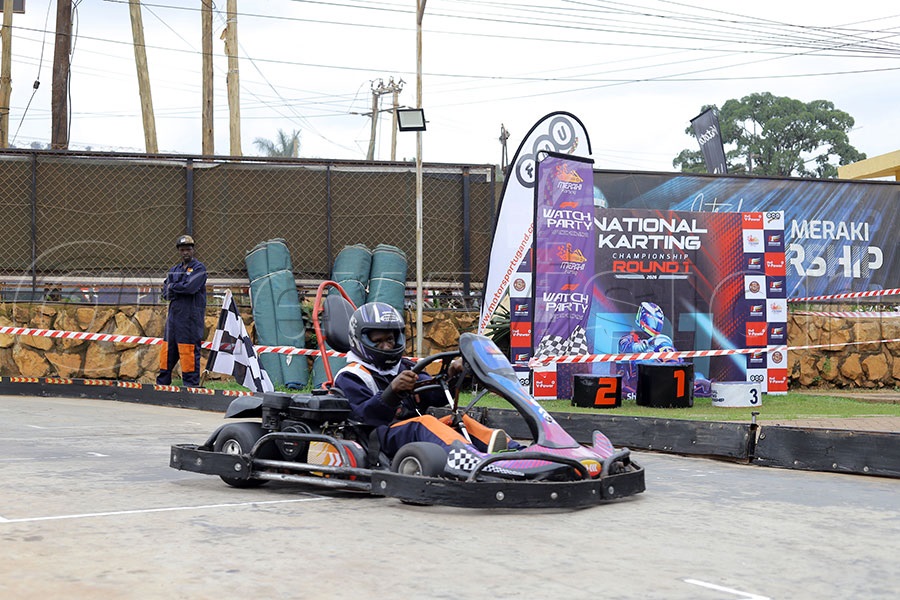 Miguel Nkayivu in action. Photo by Gerald Kikulwe