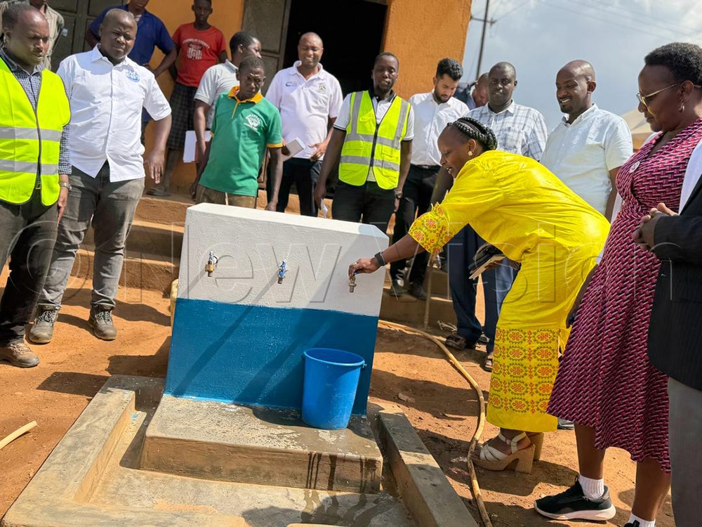 Shartsi Kutesa Musherura, former Mawogola North MP and newly appointed minister (in yellow). (Credit: Rhyman Agaba)