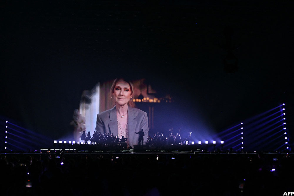  In May 2025, Dion gave a recorded message to the contest during the first semi-final of the Eurovision Song Contest 2025, at the St. Jakobshalle arena in Basel