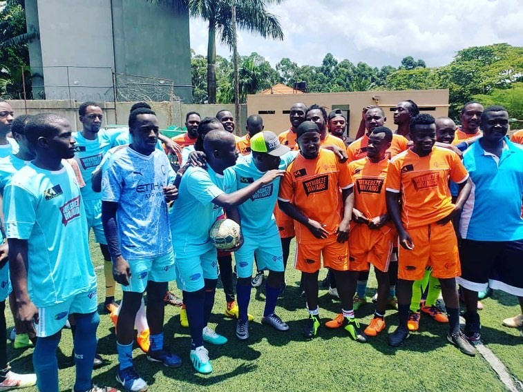 Celebrities Lining Up For The Celebrity Match At Munyonyo1