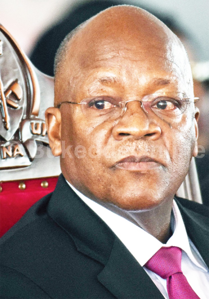 Pulezidenti Magufuli bw'abadde afaanana