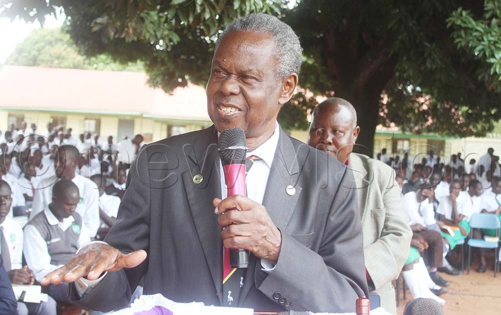 Prof. Omaswa advocated for the formation of organised village committees that would meet regularly to guide youth behaviour and provide constructive activities, including competency-based education that emphasises practical problem-solving. (Credit: Delux Emmy Alomu)