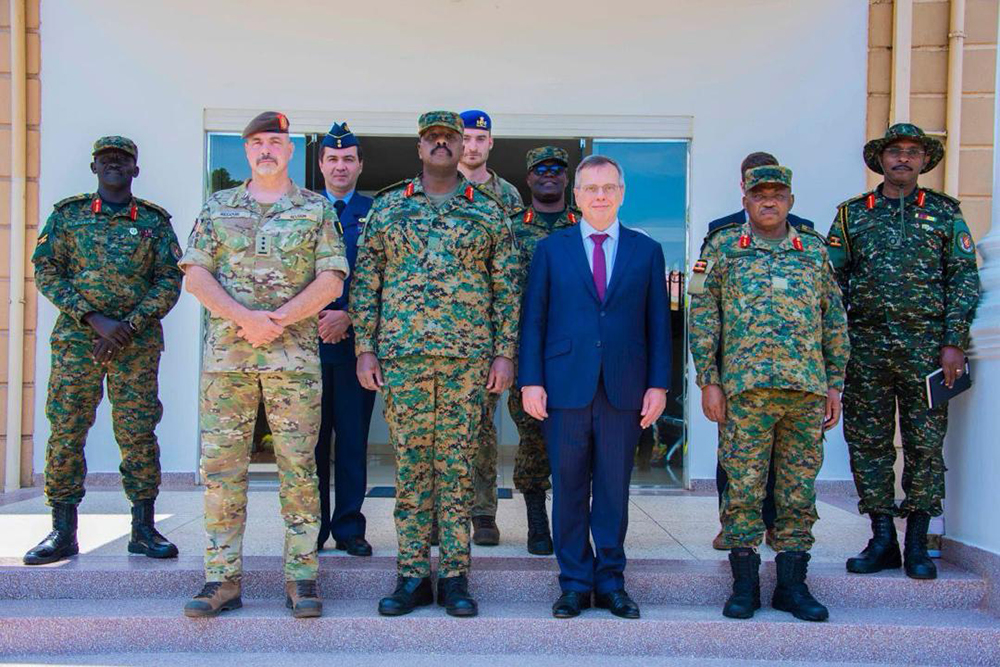 The Belgian ambassador, whose delegation included the Defence Advisor of Belgium to Uganda, Col Michel Recour, plus other high-ranking military and diplomatic officials, acknowledged the excellent relationship with Uganda and pledged to continue working to ensure smooth relations.