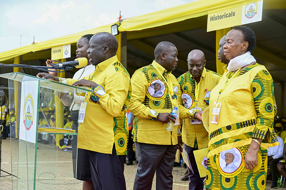 NRM electoral commission chairperson, Dr Tanga Odoi.