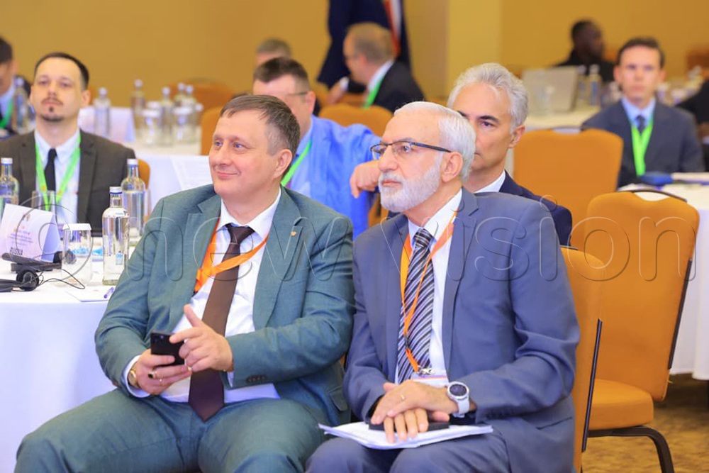 Russian delegations attending the 3rd Uganda - Russia Intergovernmental Commission on Economic, Scientific and Technical Cooperation, alongside a dynamic Business Conference at Munyonyo Commonwealth Resort in Kampala, on September 7, 2025. (Credit: Hajarah Nalwadda)