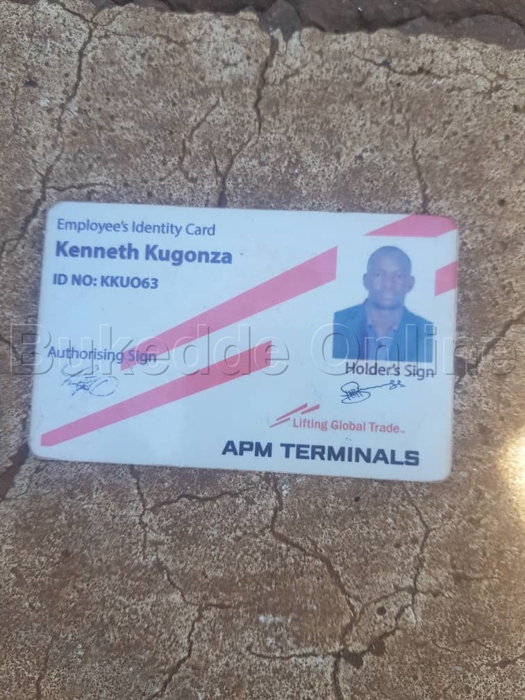 Kenneth Kugonza Eyafiiridde Mu Kabenje