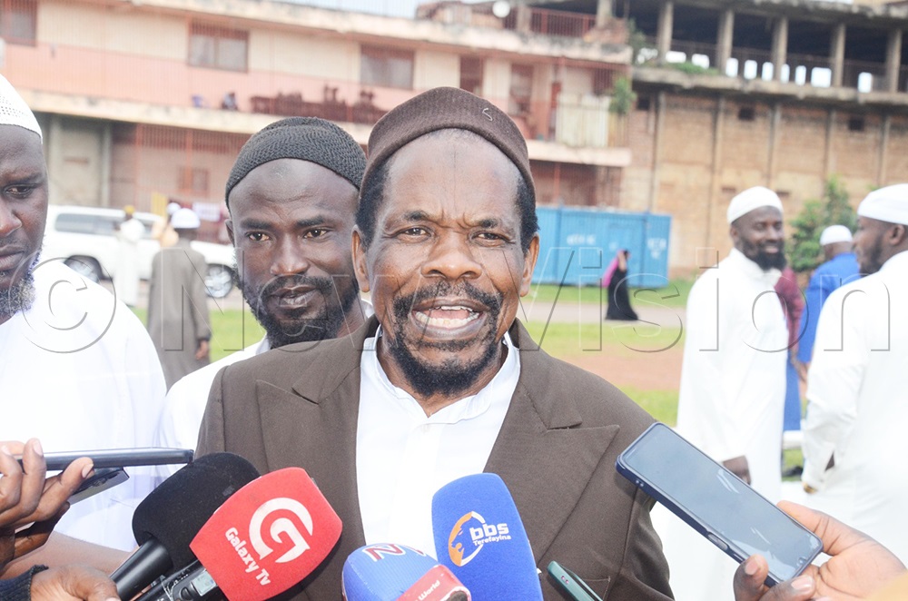 Sheikh Ahmed Haruna Kasujja. (Credit: Isaac Nuwagaba)