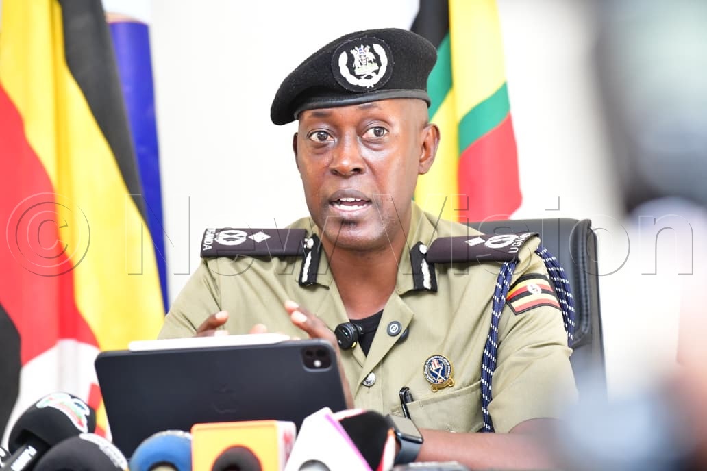Police spokesperson Rusoke Kituuma. (Credit: Mpalanyi Ssentongo)