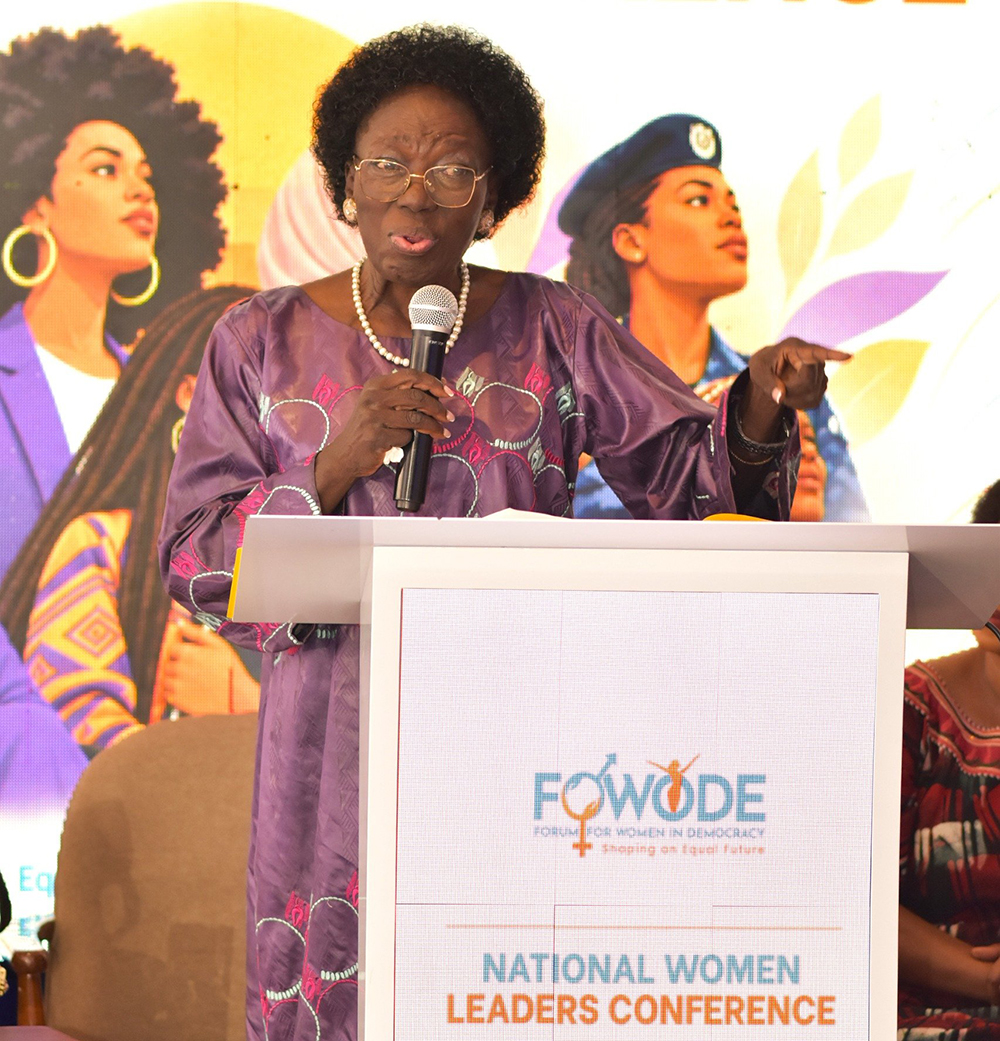 Speaking at the event, Kadaga highlighted some of the achievements of women leaders in influencing Government policies, legislation and public resource allocation. (Courtesy Photo)